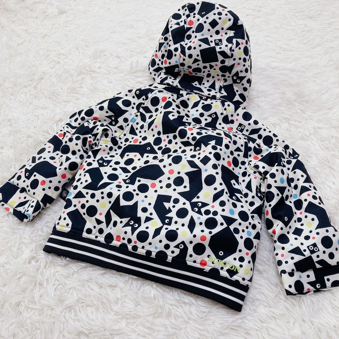 ☆極美品【バートン】上下セット スノーウェア キッズ 子供 2T 90cm