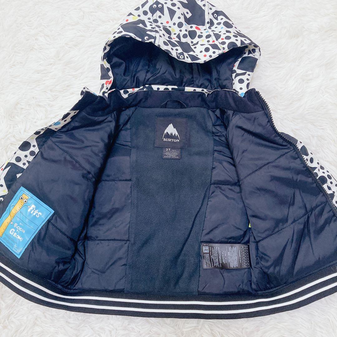 ☆極美品【バートン】上下セット スノーウェア キッズ 子供 2T 90cm