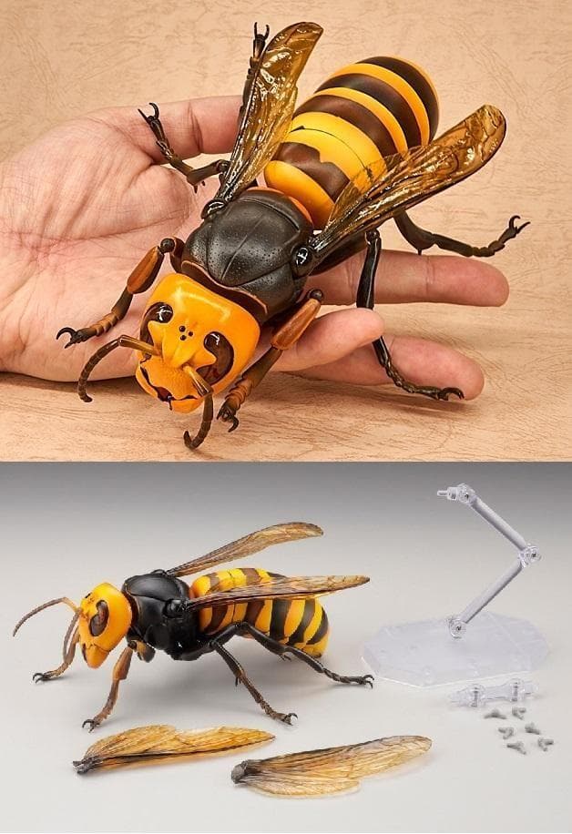 リボジオ／オオスズメバチ●海洋堂18cmリボルテック可動生物フィギュア松村しのぶ