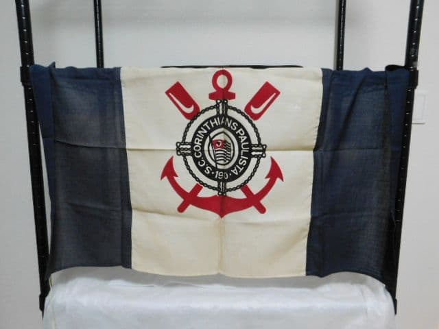 コリンチャンス 大応援旗３種類 ＆コリンチャンス灰皿＆コリンチャンスファン証２個