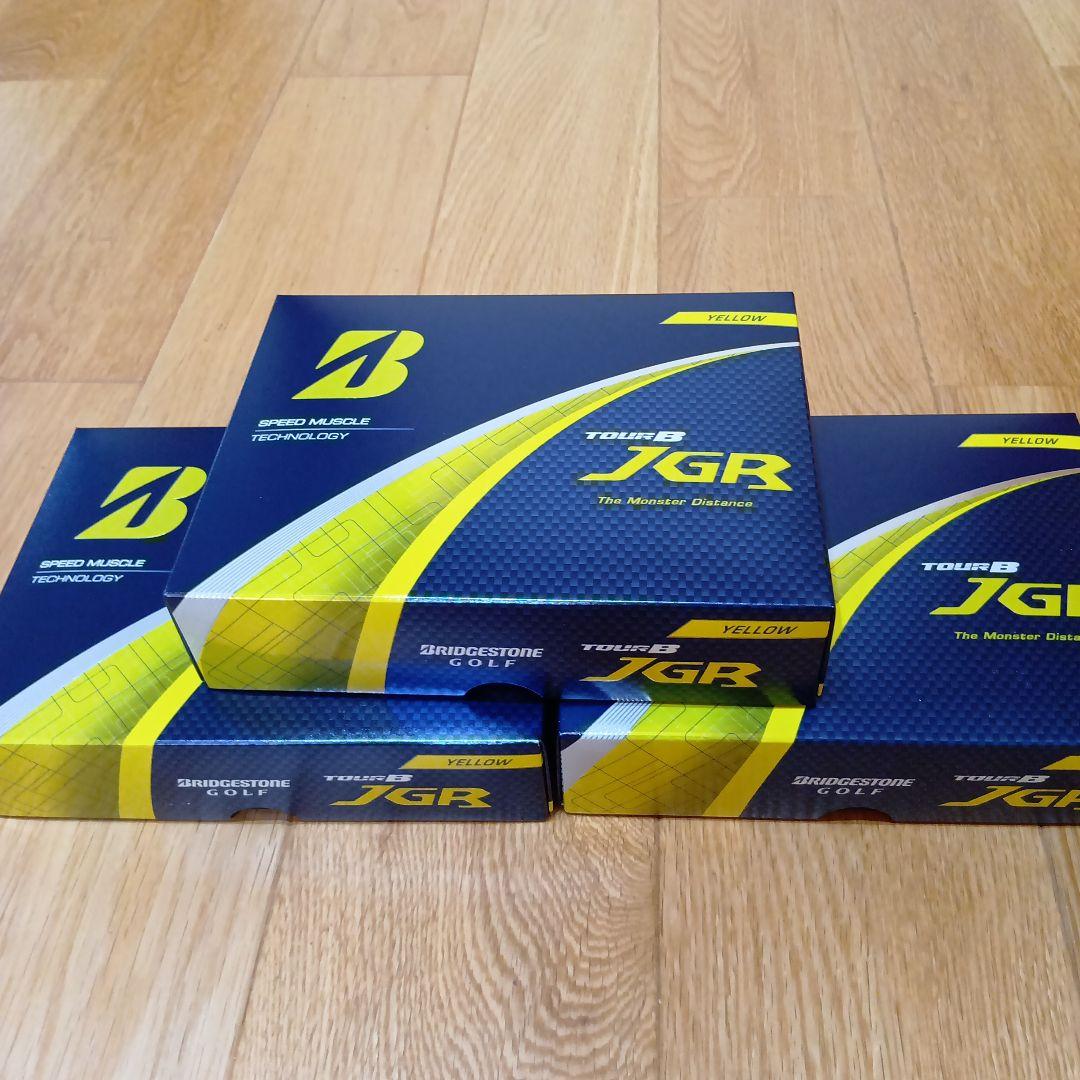 新品ブリジストンツアーB JGR2025ゴルフボールイエロー3ダース