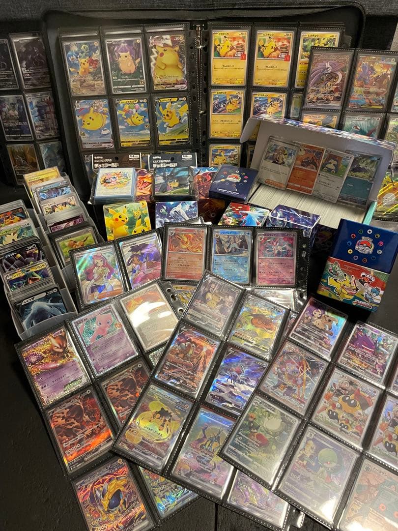 ポケモンカード　引退品　まとめ売り　大量　スリーブ　デッキケース付き