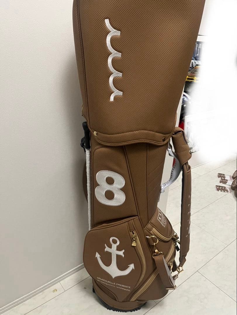 muta MARINE キャディバッグ ブラウン 新品未使用　ムータマリン