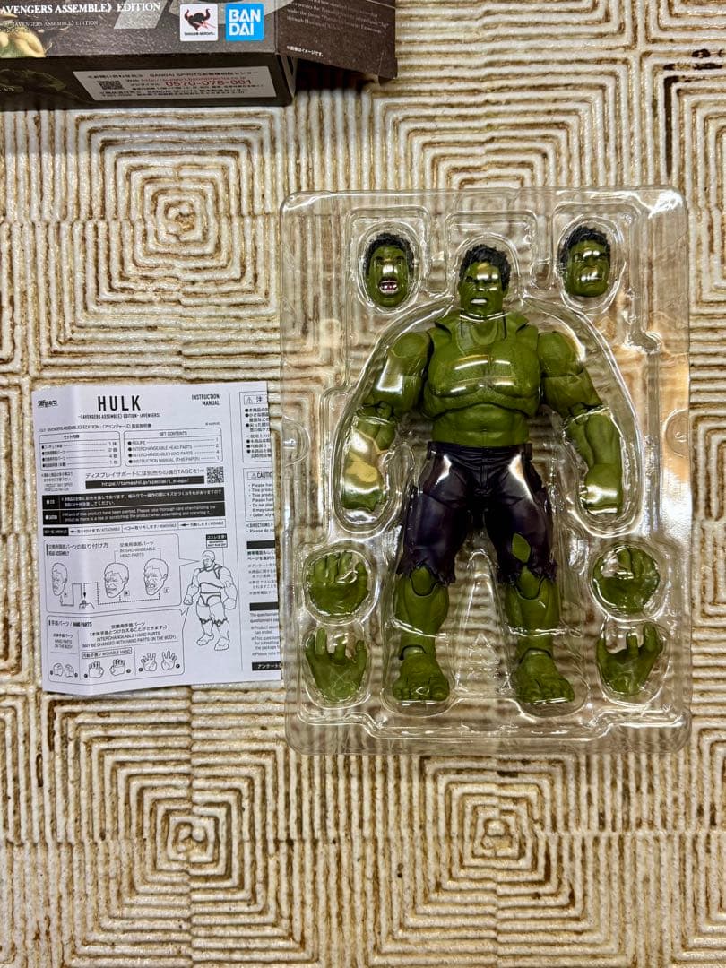 shフィギュアーツ ハルク アベンジャーズ マーベル