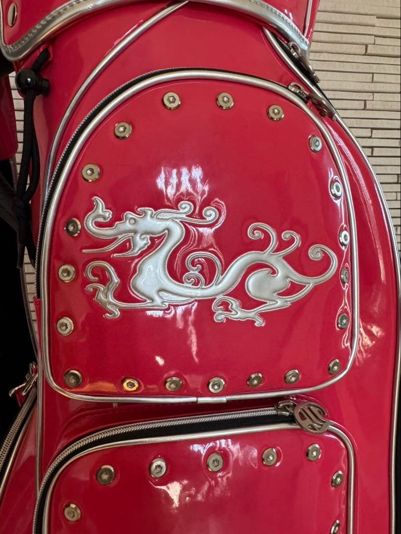 【美品】ダンスウィズドラゴン　キャディーバッグ　レディース