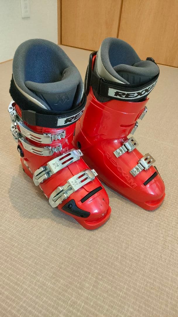 Atomic SX 150cm スキーとREXXAM 24.5cmブーツセット