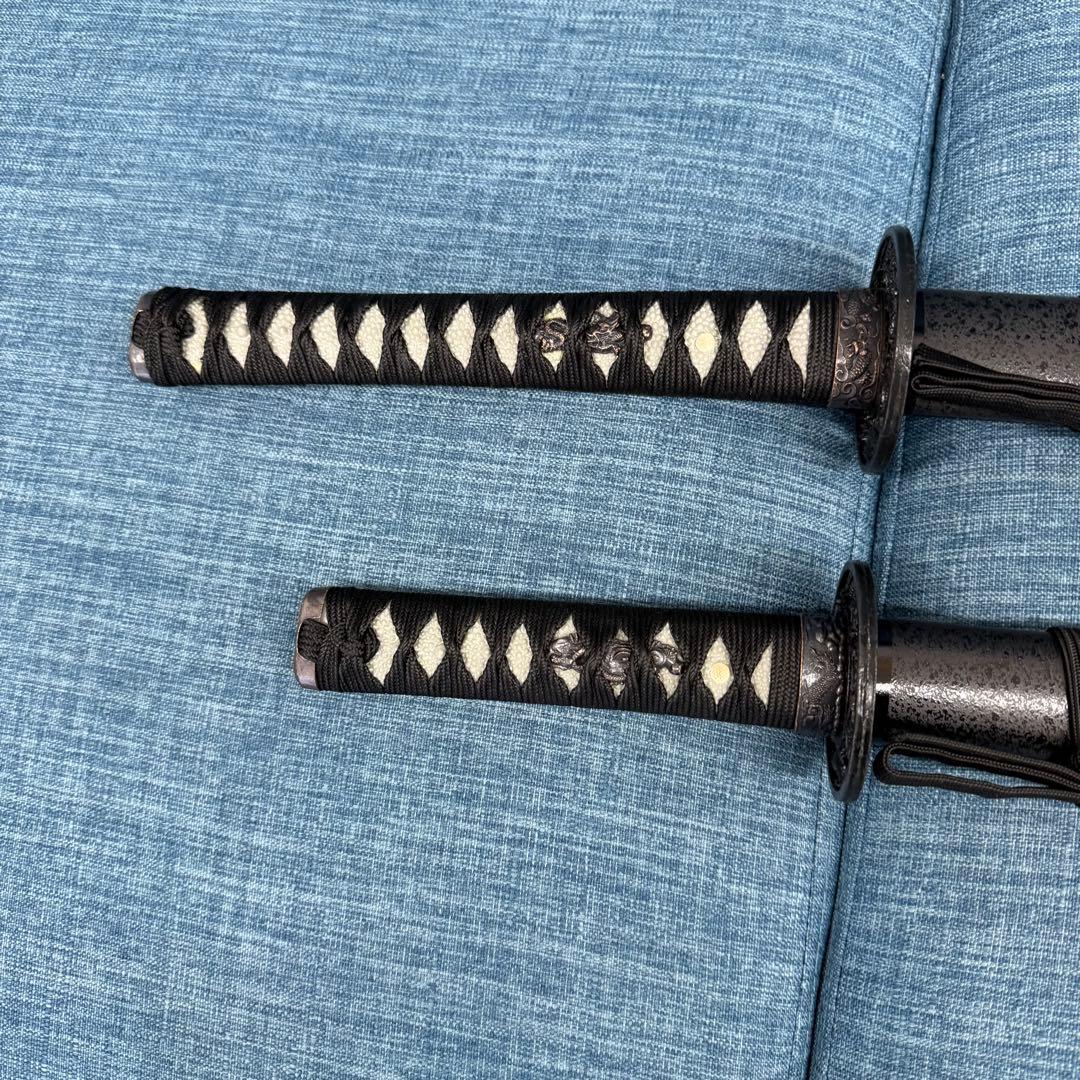 日本刀 ★鞘付き模造刀 大小2本セット 観賞用