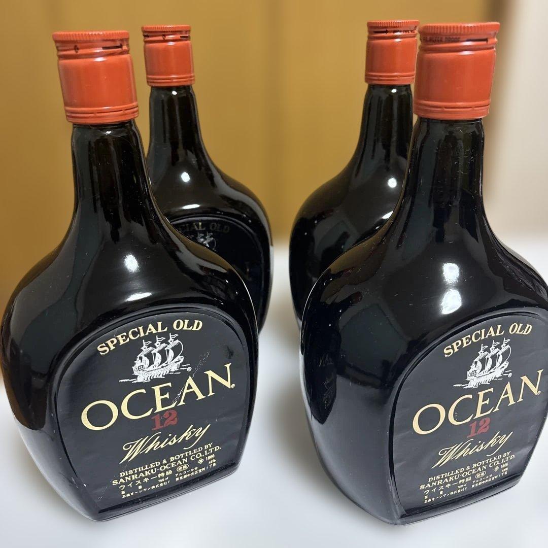 古酒SPECIAL OLD OCEAN 12年 ウイスキー 4本セット❗️