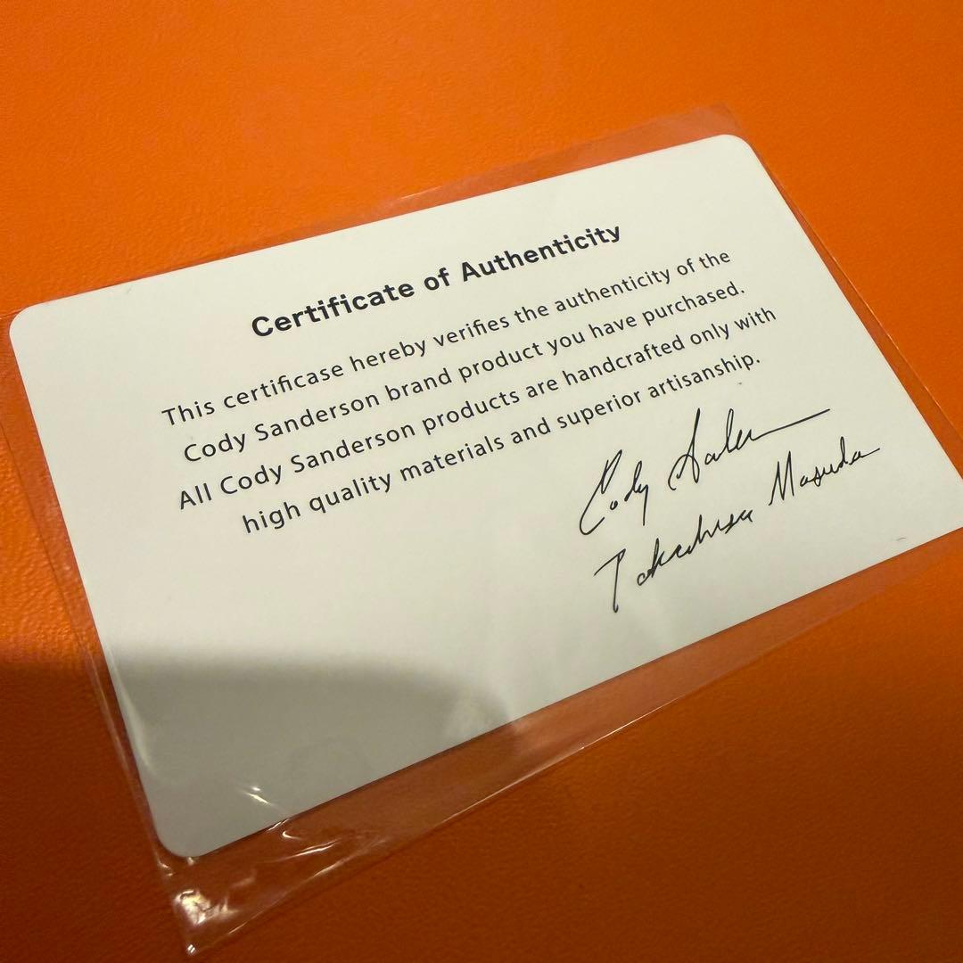 【新品】CODY SANDERSON × TAKAHISA MASUDA