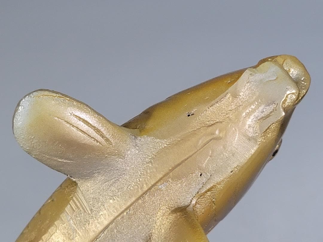 DT593 双魚 金銀 置物 銅製