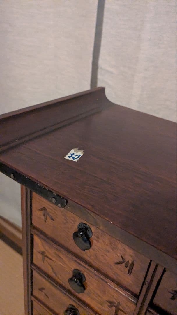 薬棚 薬箪笥 木製引き出し収納チェスト