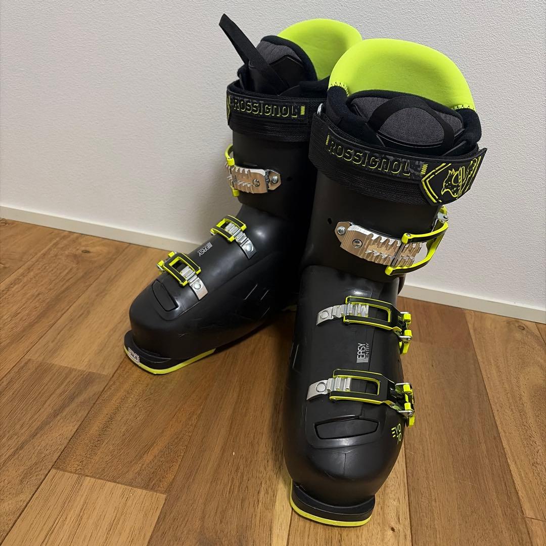 【ほぼ未使用】Rossignol ロシニョールEvo70 28.5cm①