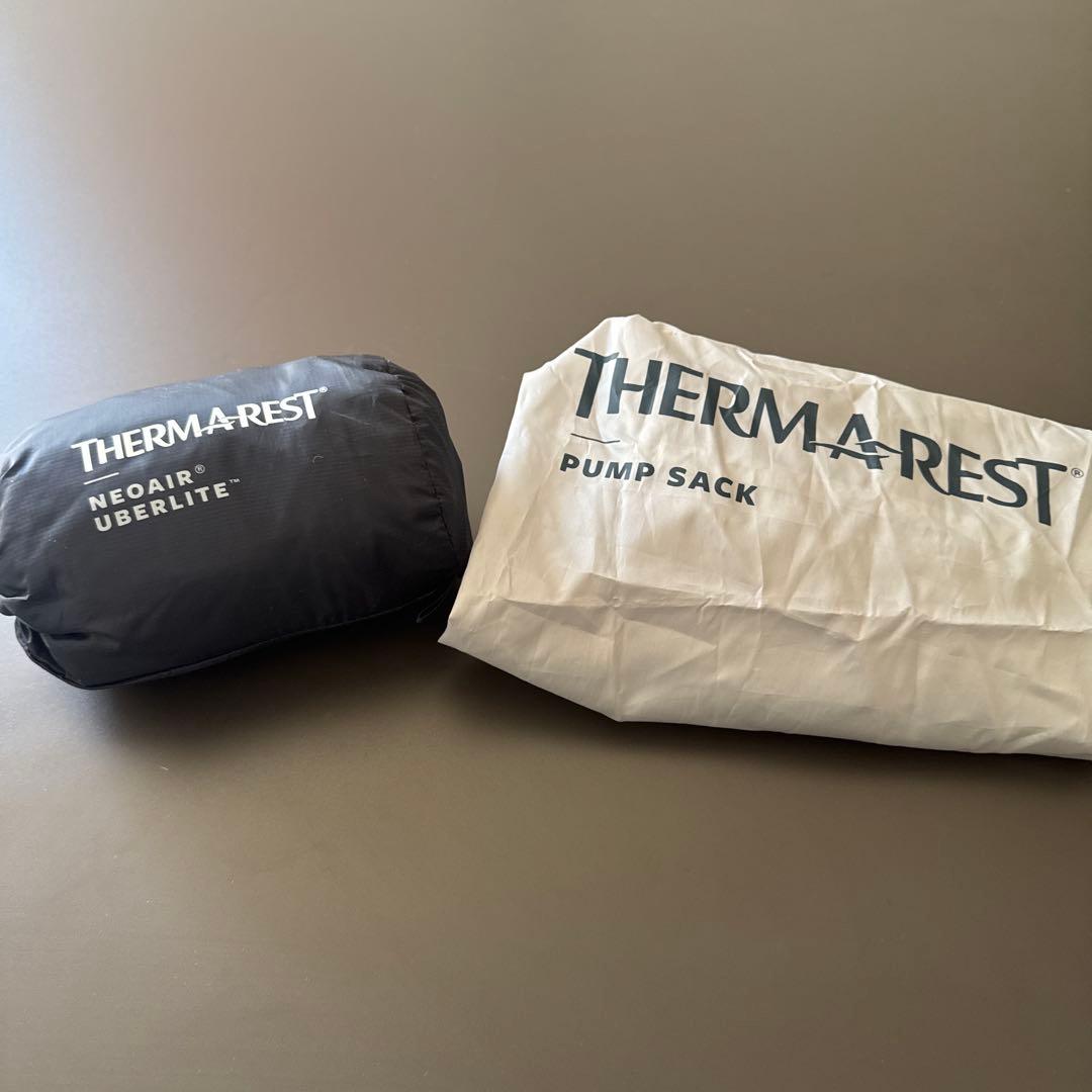 サーマレスト　NEOAIR UBERLITE レギュラーサイズ　ポンプサック付き