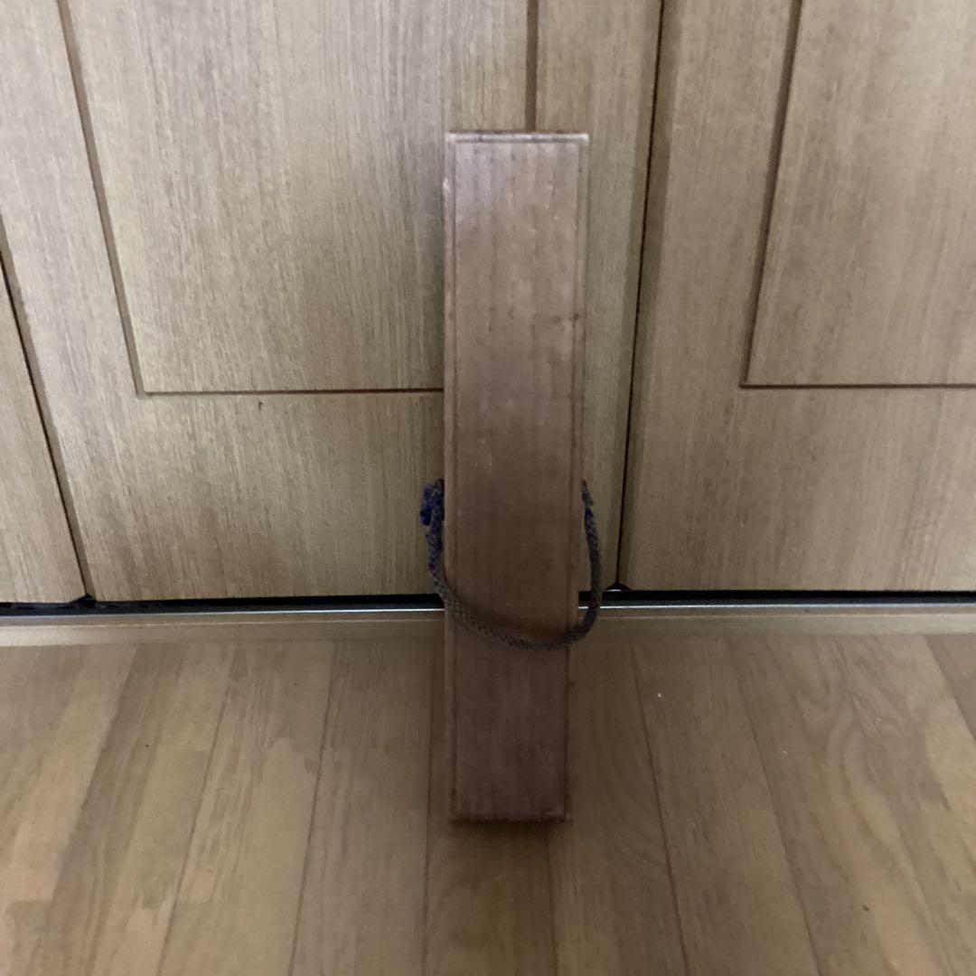 葛飾北斎　　浮世絵　【彩色木版刷り　砧打ち図】　絹本　掛け軸　桐箱