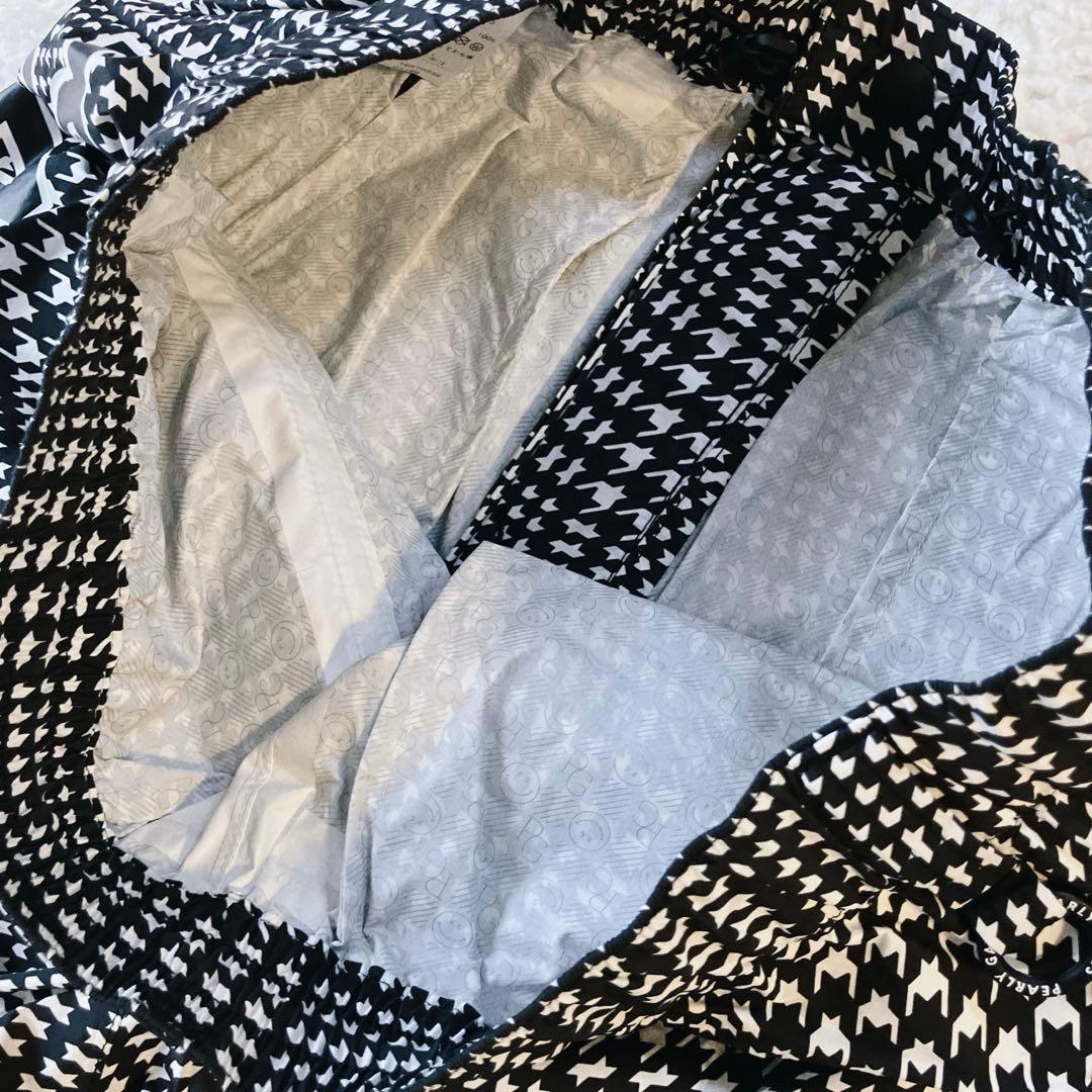 【新品 レインパンツ】パーリーゲイツ ストレッチ 千鳥柄 2/L