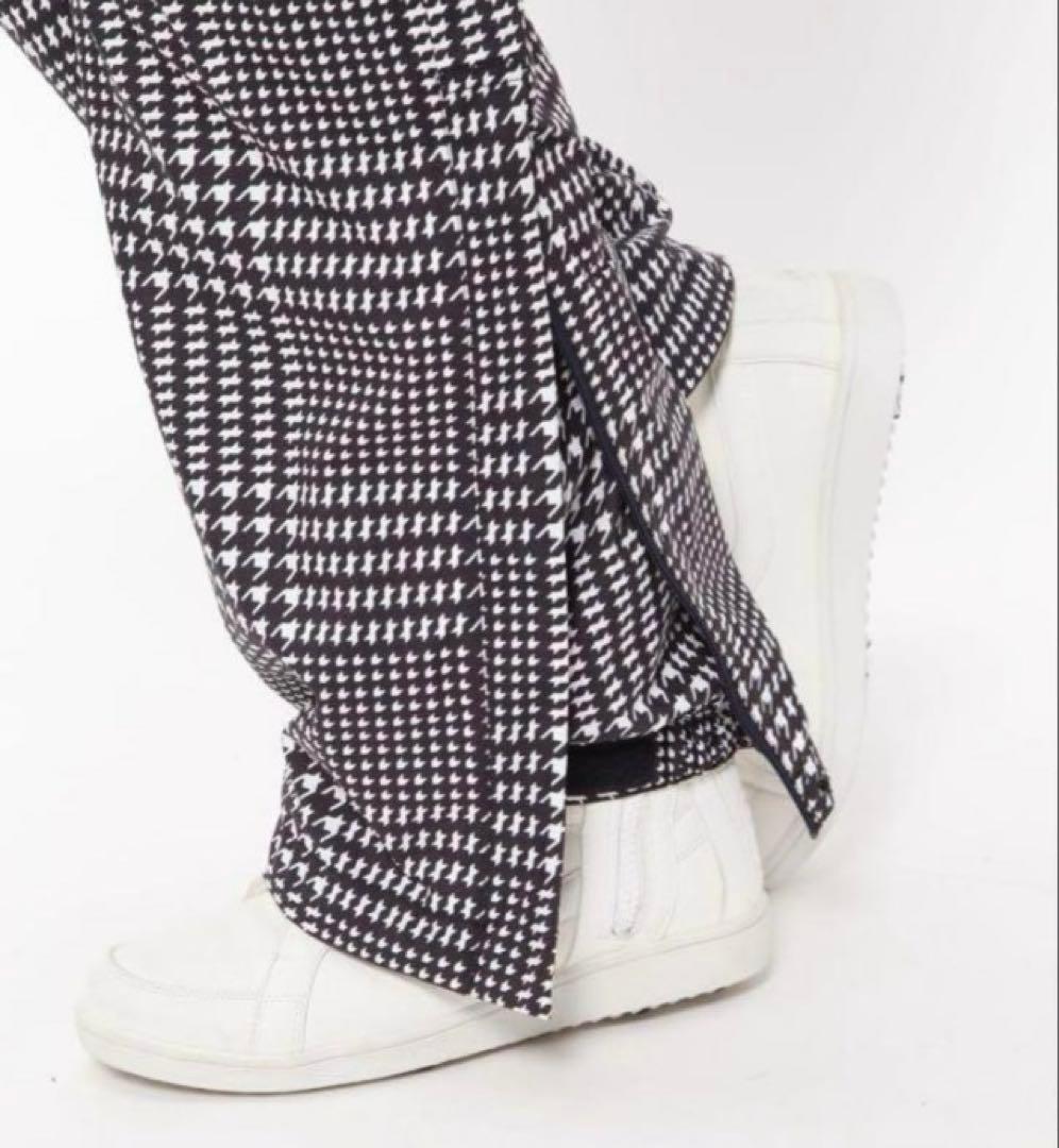 【新品 レインパンツ】パーリーゲイツ ストレッチ 千鳥柄 2/L