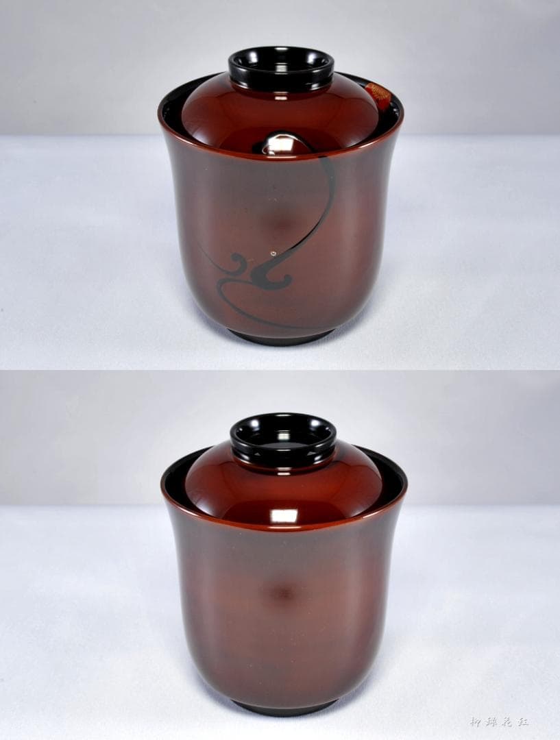 【Lemon】祥明 輪島塗 春秋蒔絵 箸洗 五 共箱 箱瀬淳一