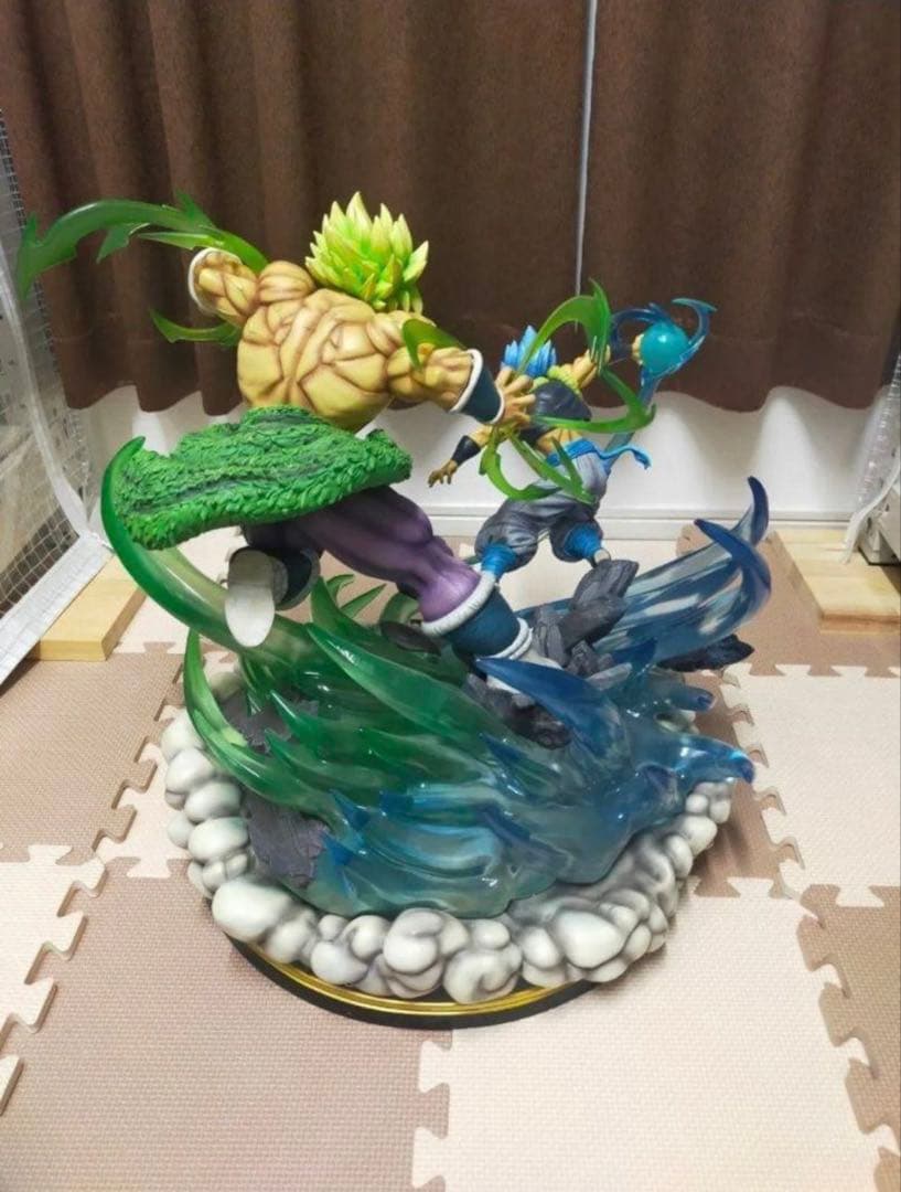 ドラゴンボール　ガレージキット　ゴジータVSブロリー　修行