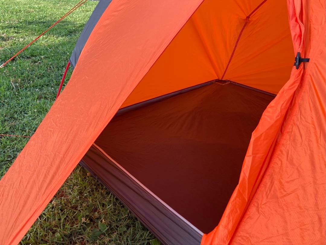 ファイントラック カミナモノポール2 テント 純正フットプリント付属