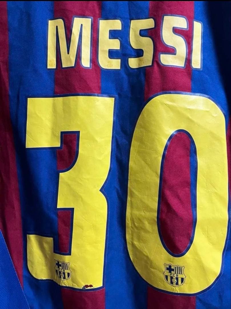 【正規品】バルセロナ05/06　メッシ　ユニフォーム　長袖