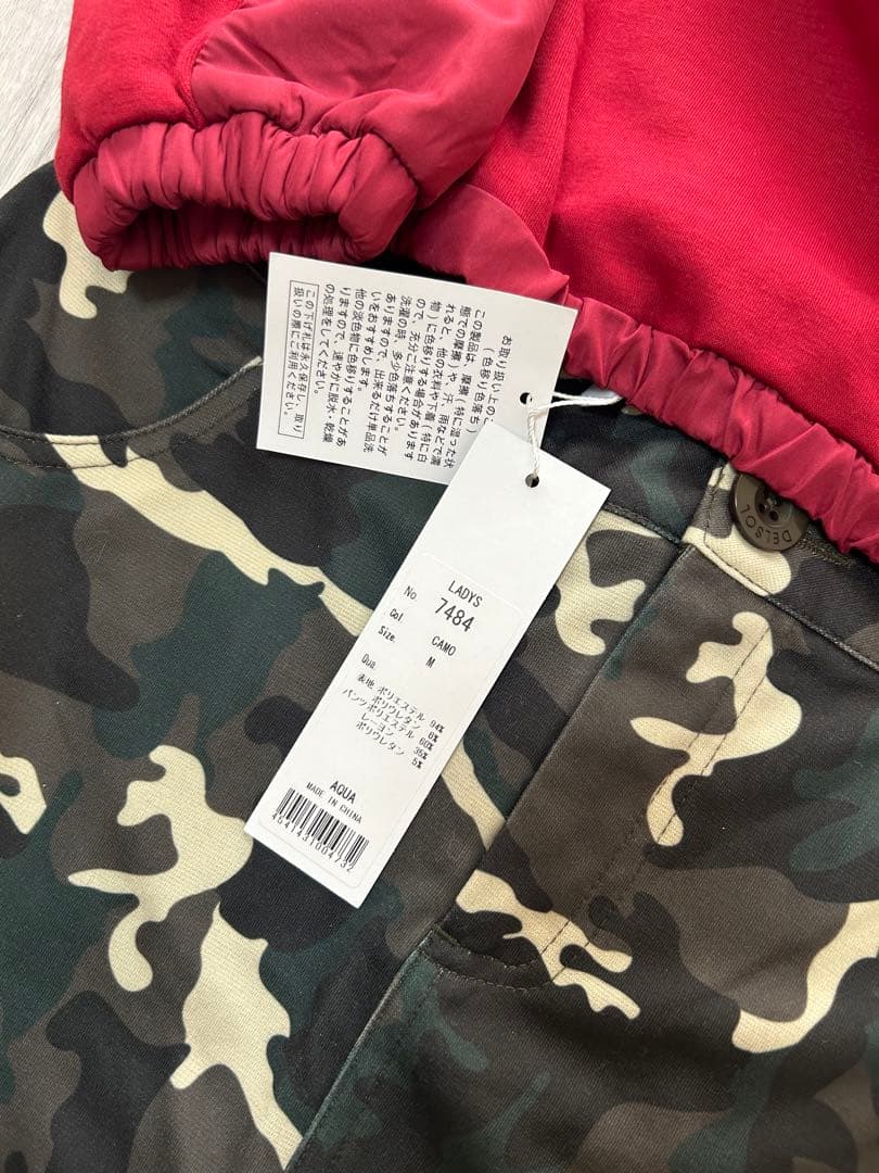 新品　デルソルゴルフ　スウェットトレーナースカート セットアップ