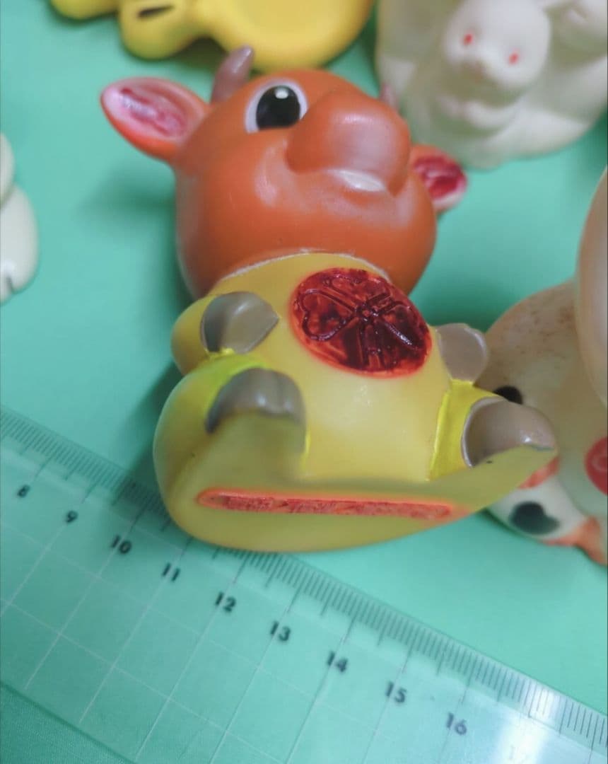 当時物 ソフビ フィギュア　大量 貯金箱 動物　レトロアニマル　昭和レトロ