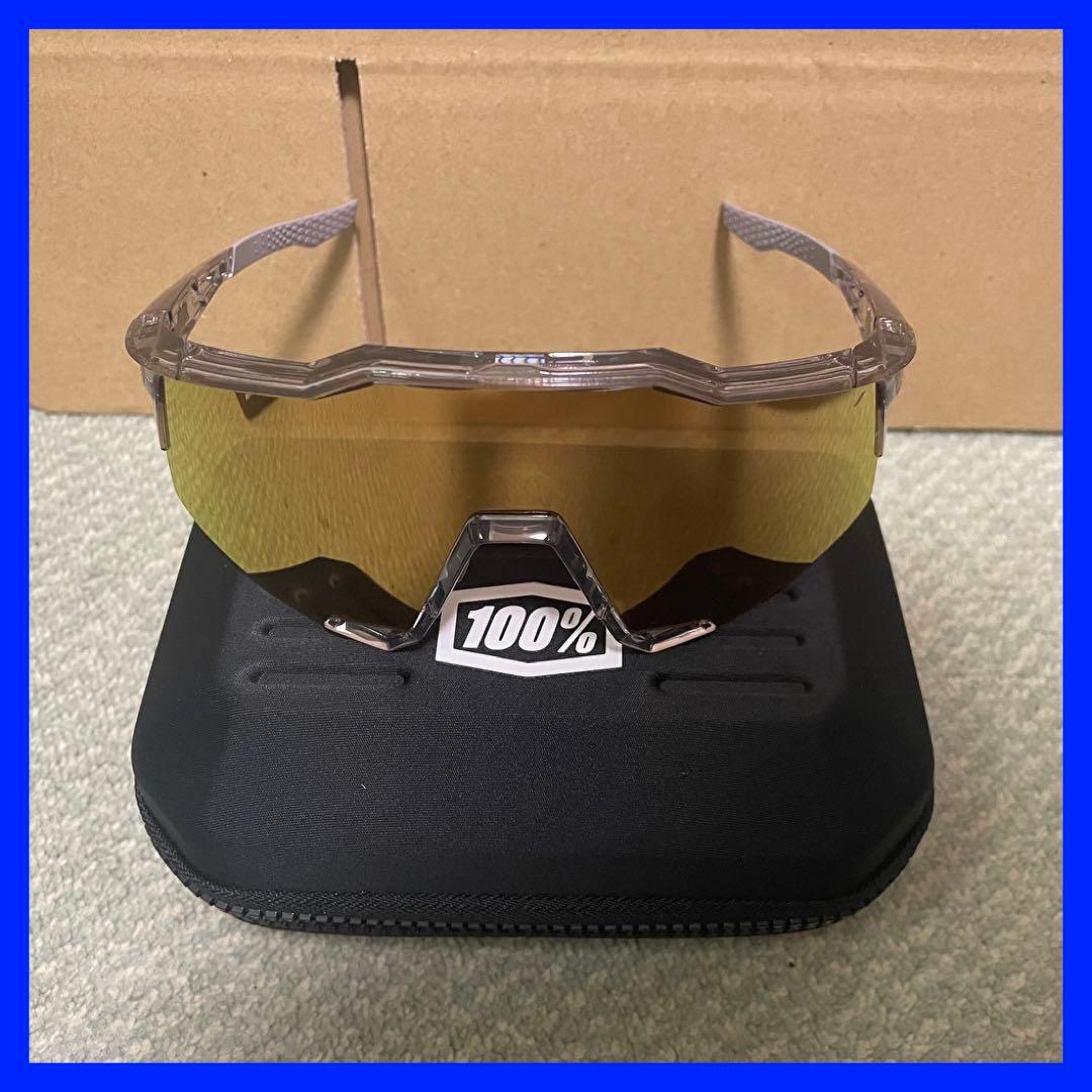 ワンハンドレッド サングラス speedcraft ブロンズ 100%