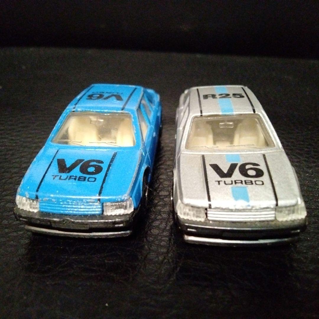 ルノー25 ヴァンサンク V6 ターボ ミニカー２台セット