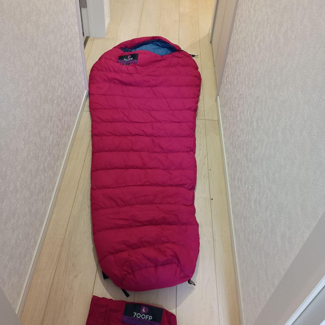 AxesQuin 700FP ダウンシュラフ　(モンベル　ダウンハガー＃3相当)