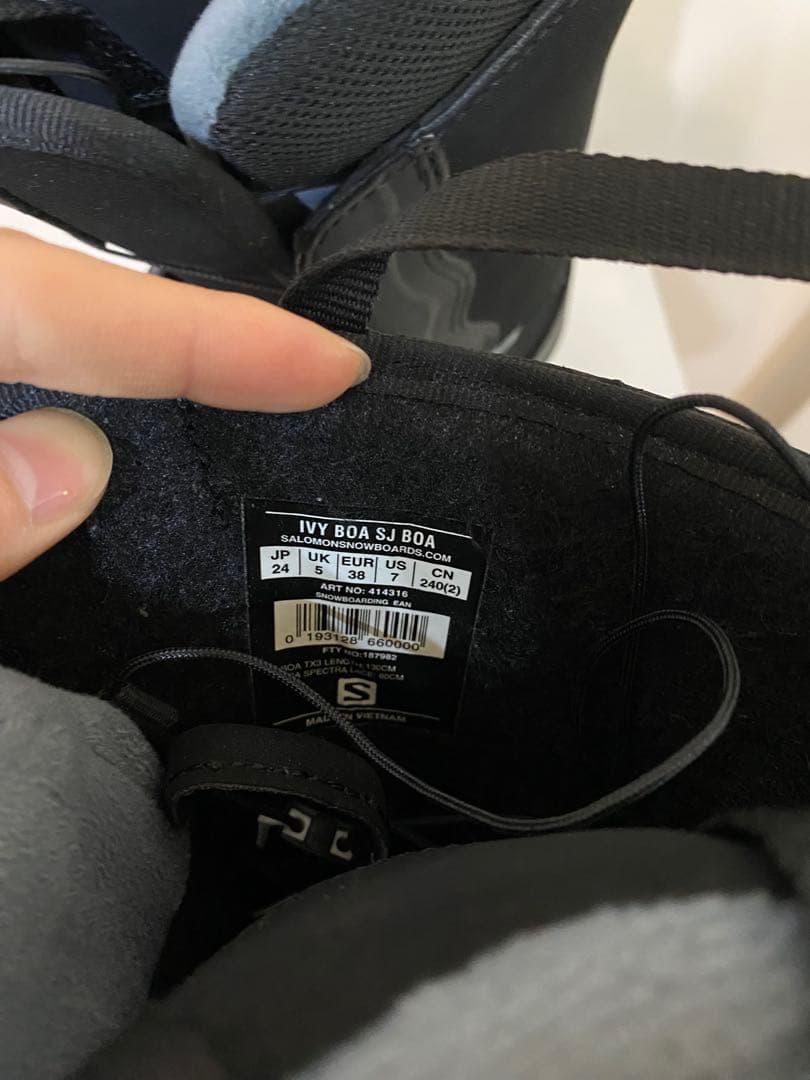 Salomon スノーボードブーツ 女性用 ブラック