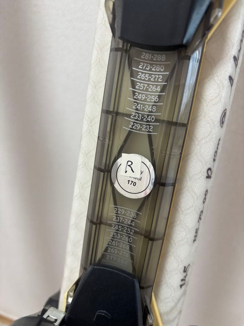 ATOMICスキー板145 ポール セット