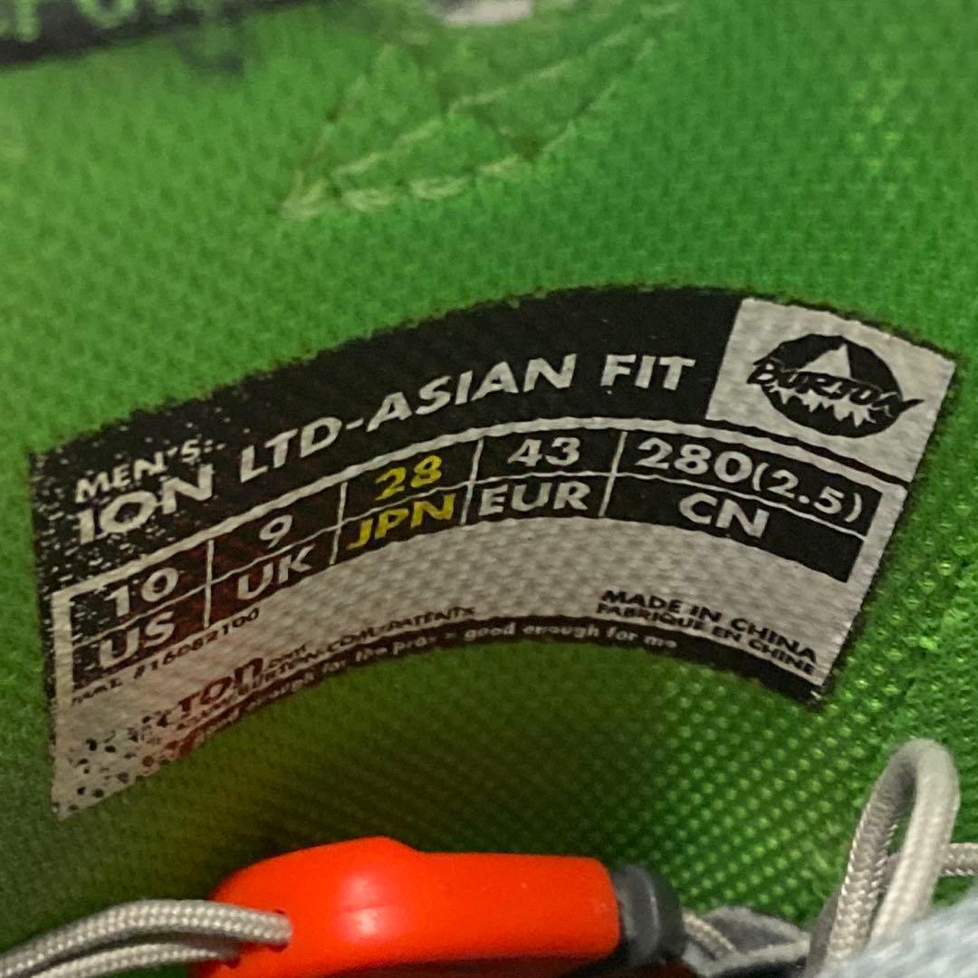 【即日発送】BURTON ION LTD-ASIANFIT アイオン28.0cm