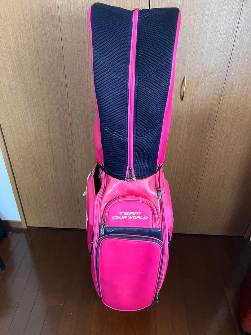 HONMA TEAM TOUR WORLD キャディバッグ ピンク