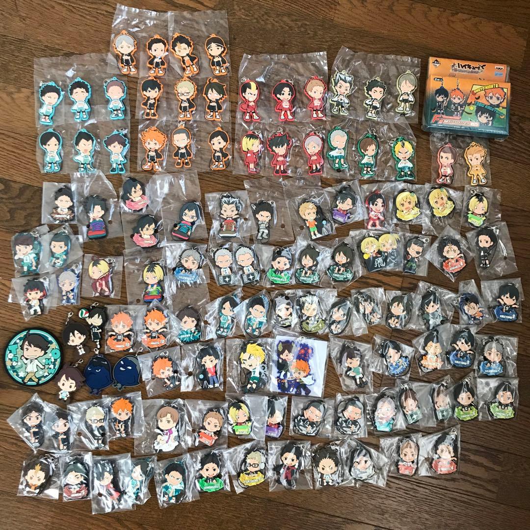 値下げ❤新品未開封★ハイキュー ラバーストラップ115コ　景品　一番くじラバスト
