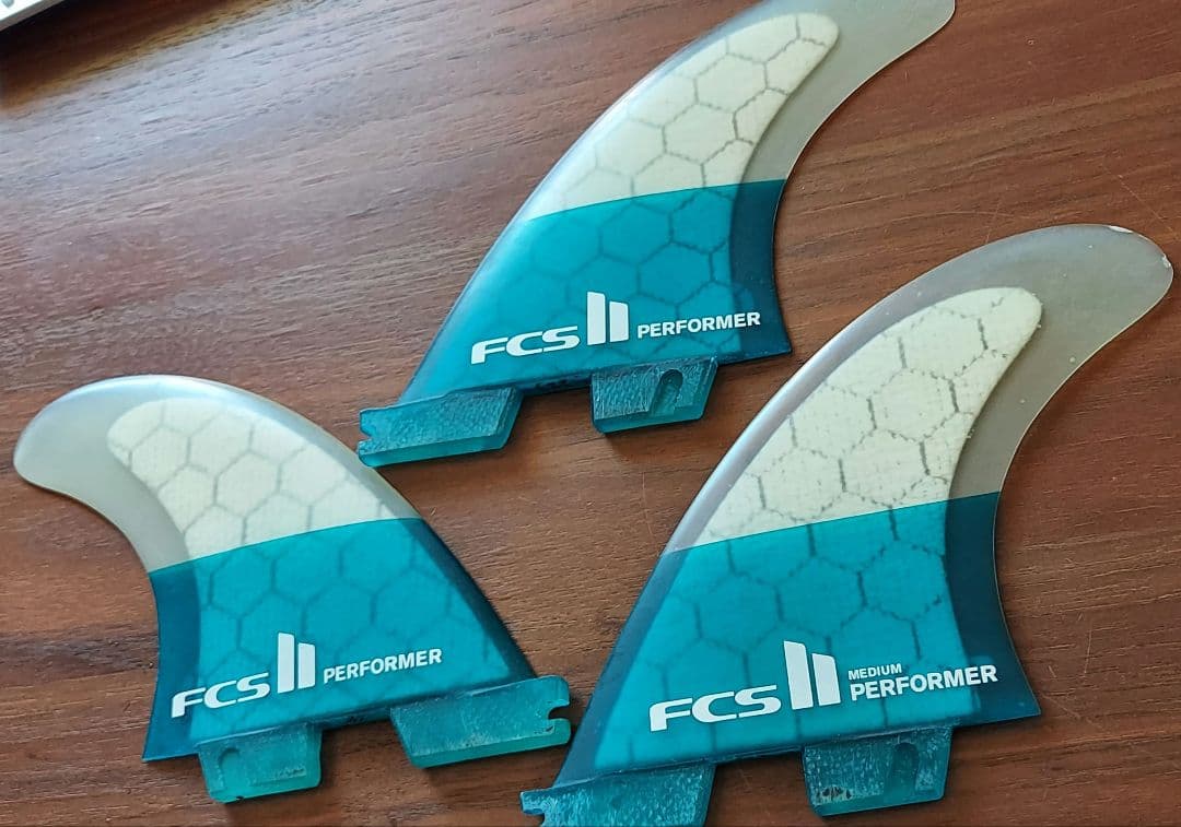 FCS II Performer フィン ミディアム 3枚セット