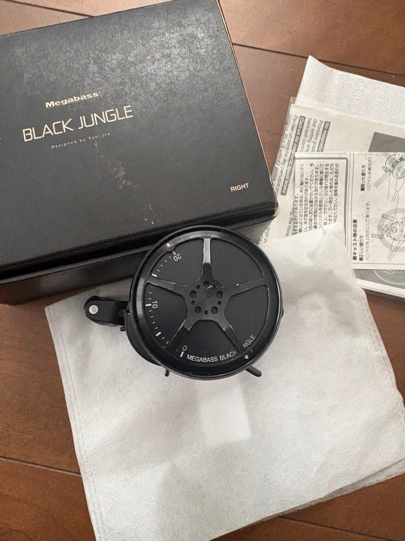 【希少廃盤品 】メガバス BLACK JUNGLE ベイト ブラックジャングル