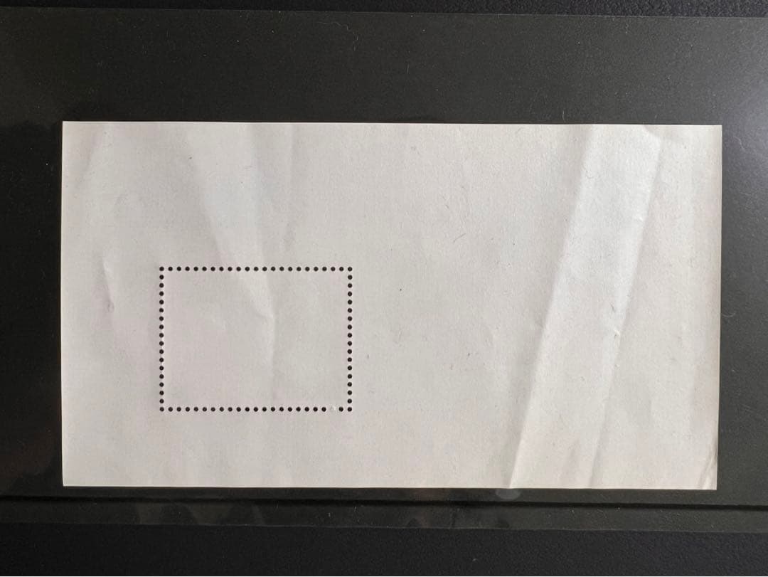 【未使用】中国切手 T38 万里の長城切手 小型シート