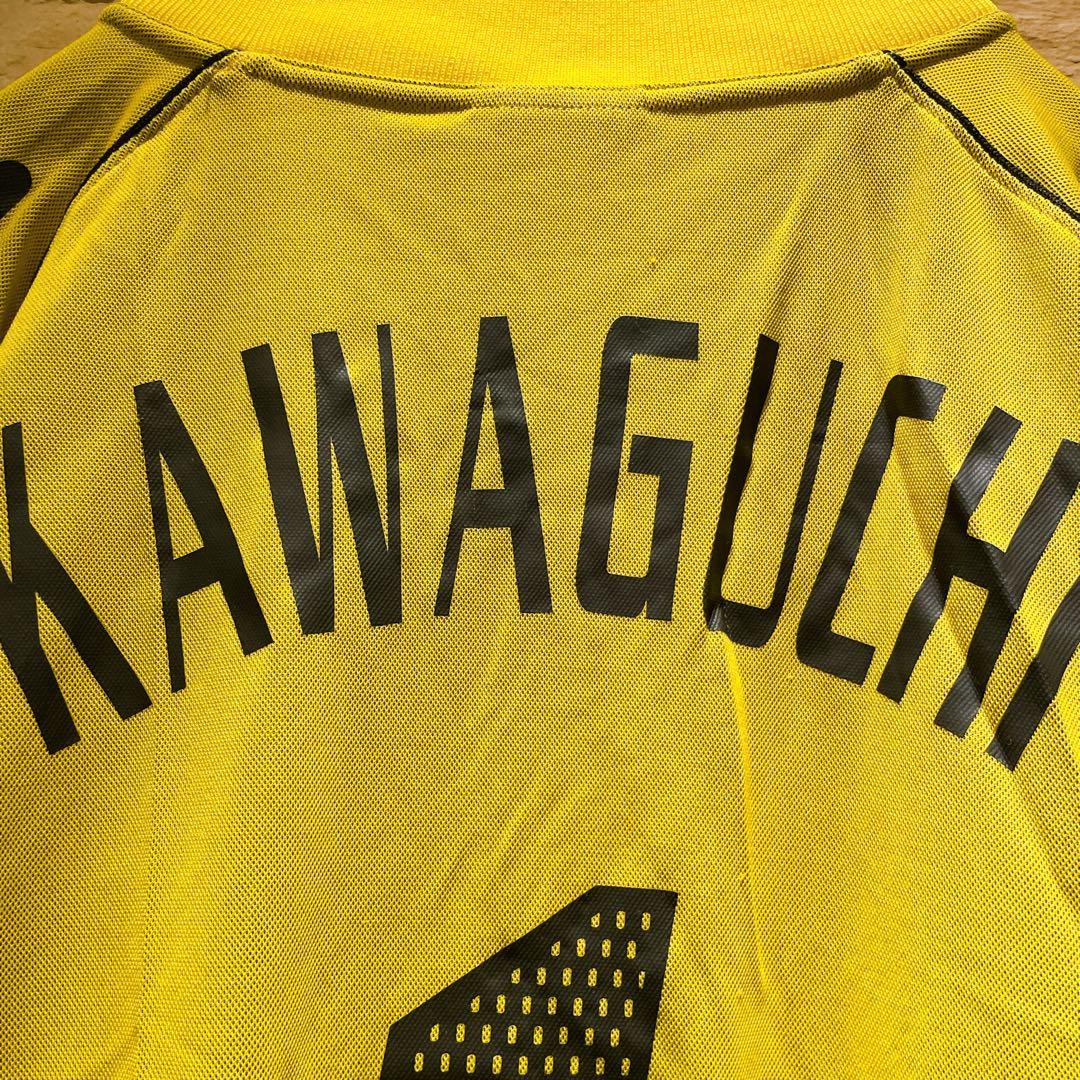 【希少】y2k/adidas×日本代表/長袖ユニフォーム/#1川口能活/GK/L