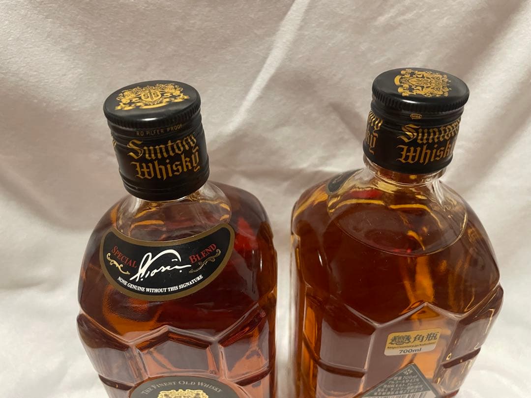 サントリーウイスキー 黒角瓶 700ml 43% 2本