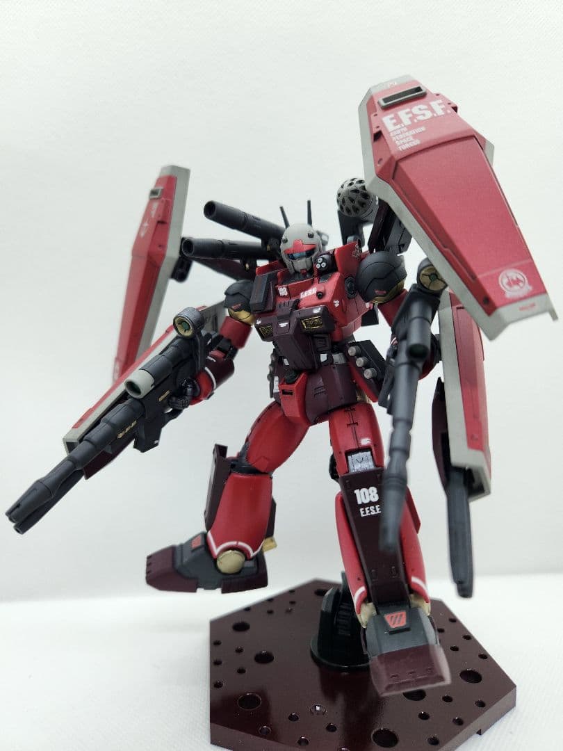 ミ*ノ様 1/144　フルアーマーガンキャノン(ククルスドアンの島Ver.