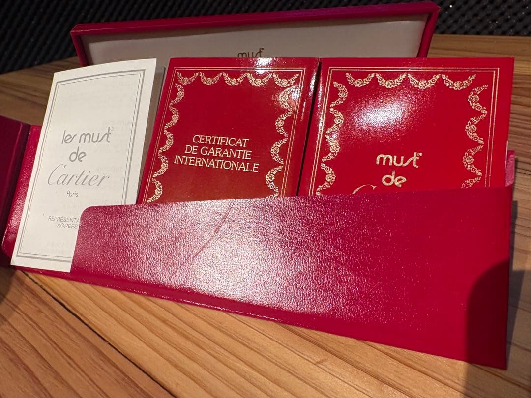 Cartier カルティエ 1981年 日本正規代理店20周年記念モデル