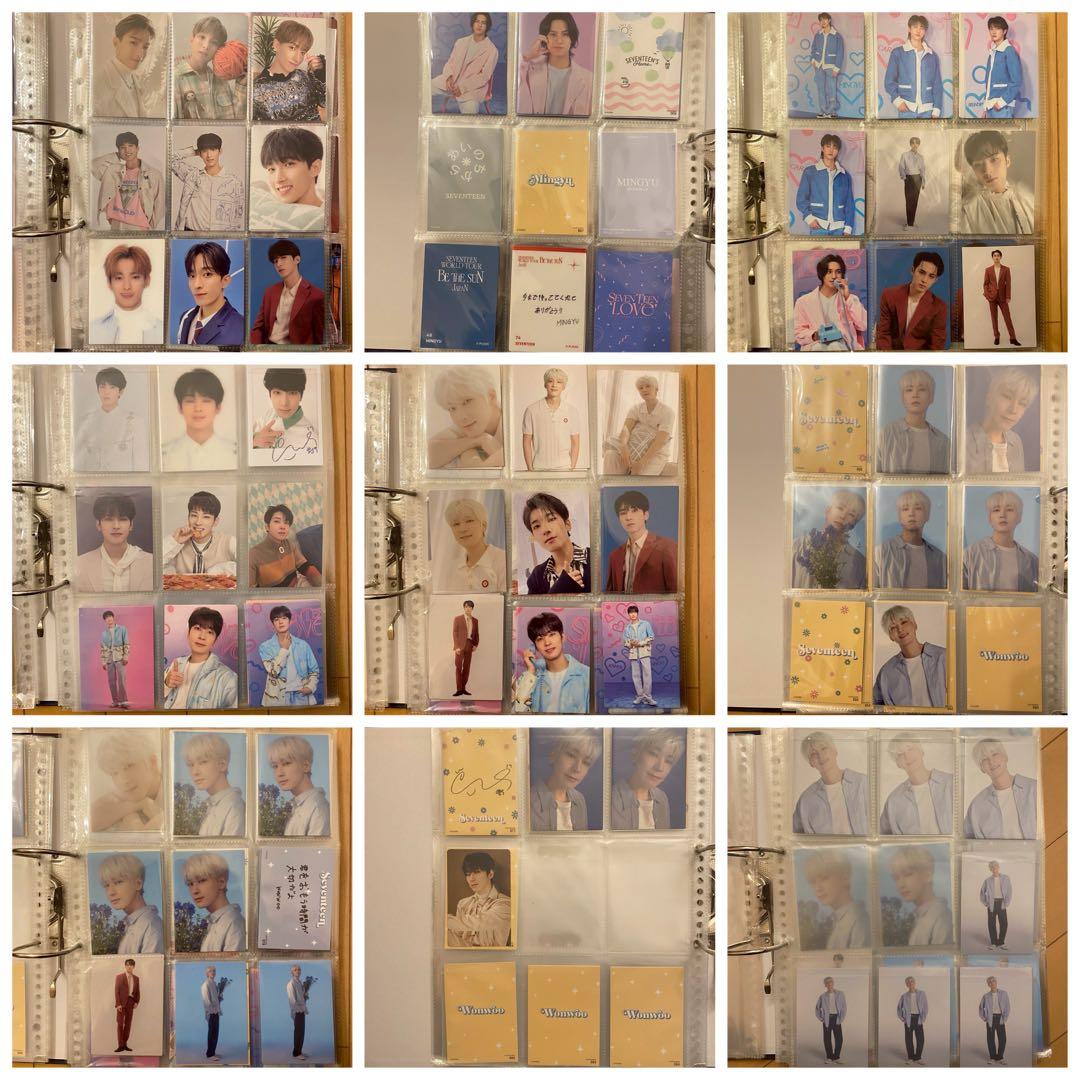 【値下げ中!】SEVENTEEN トレカ等　まとめ売り