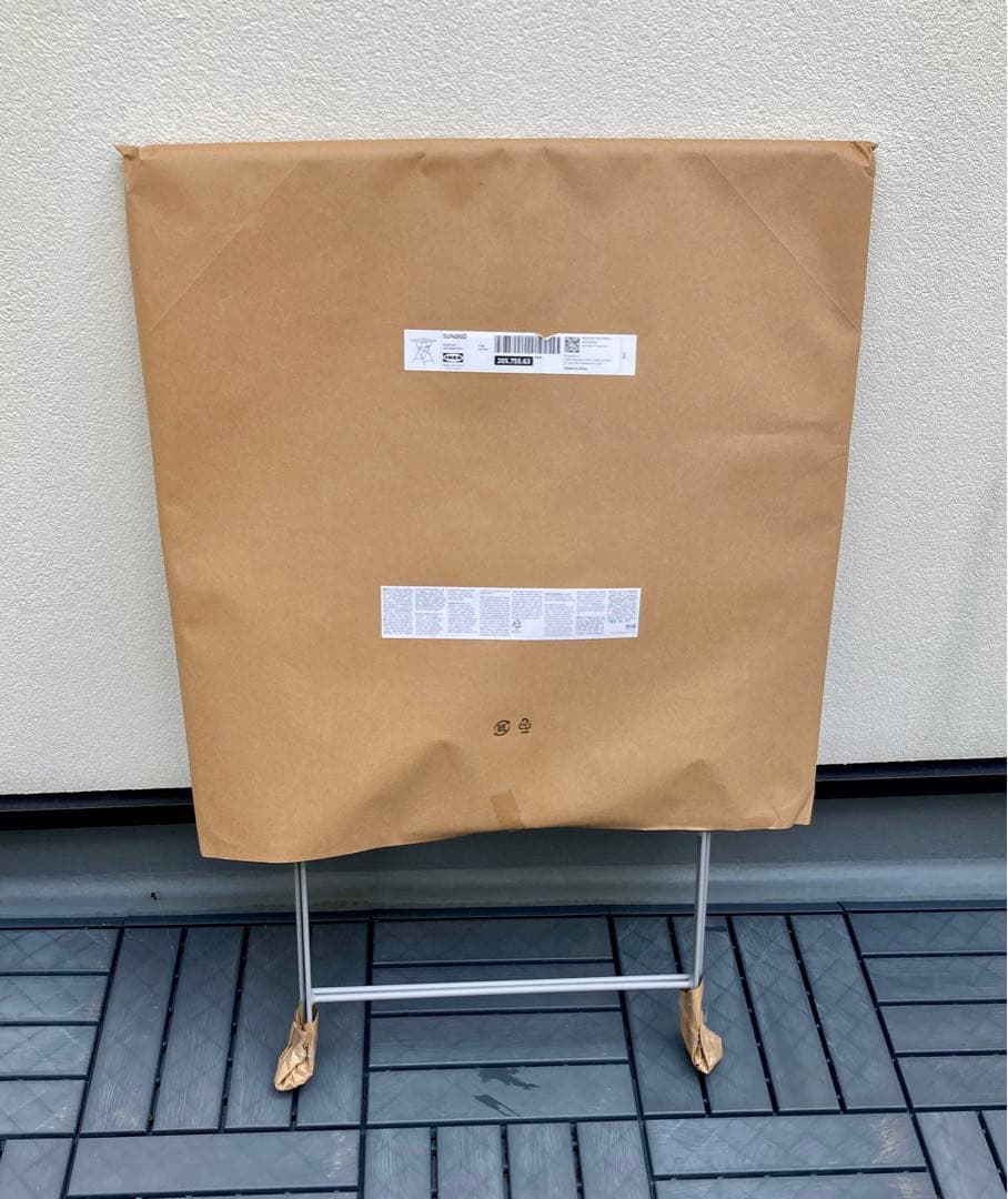 IKEA スンドソー　折りたたみチェア、テーブル　グレー