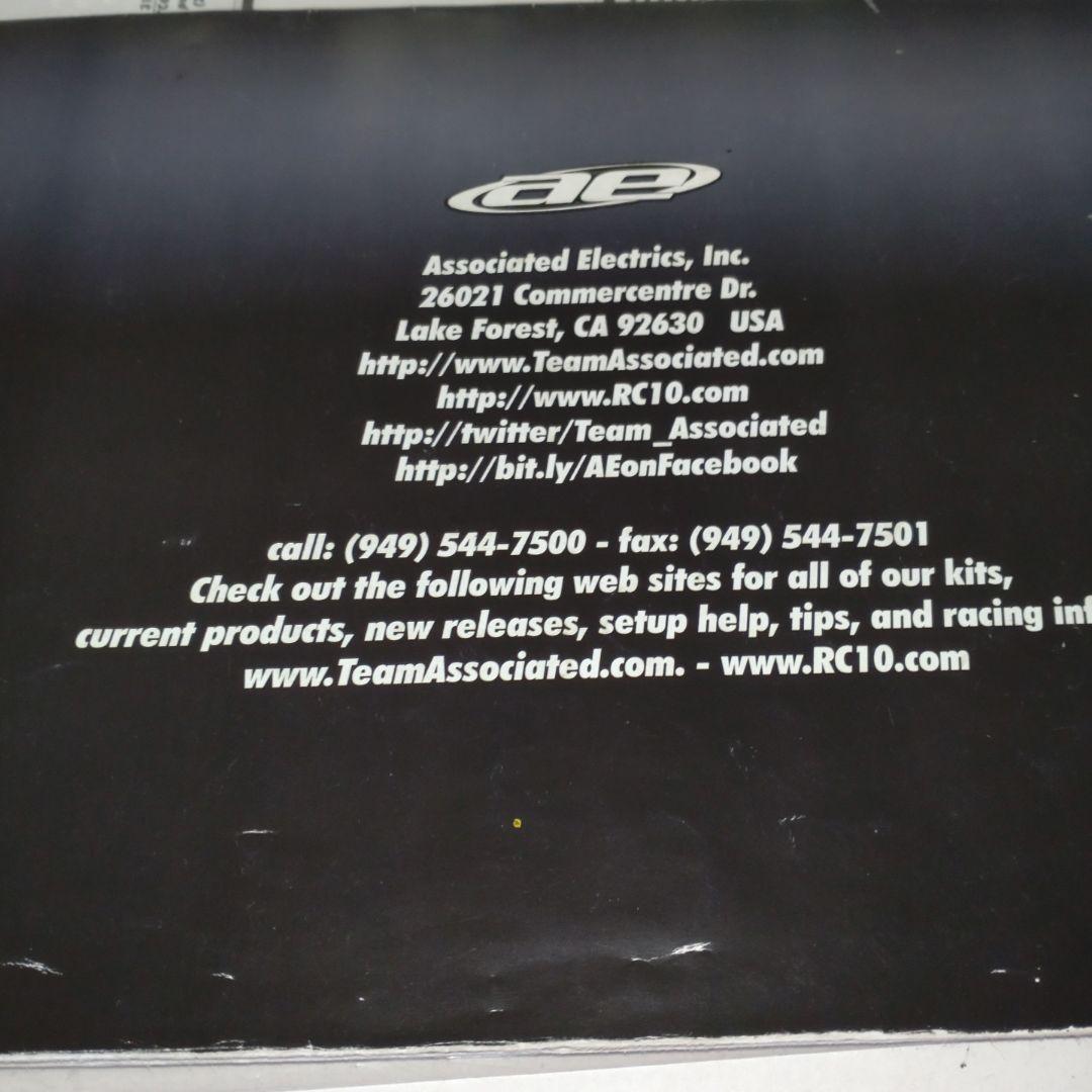 ♥ Teams アソシ TC-6 4WD ベルトドライブＲＣツーリングカー中古品