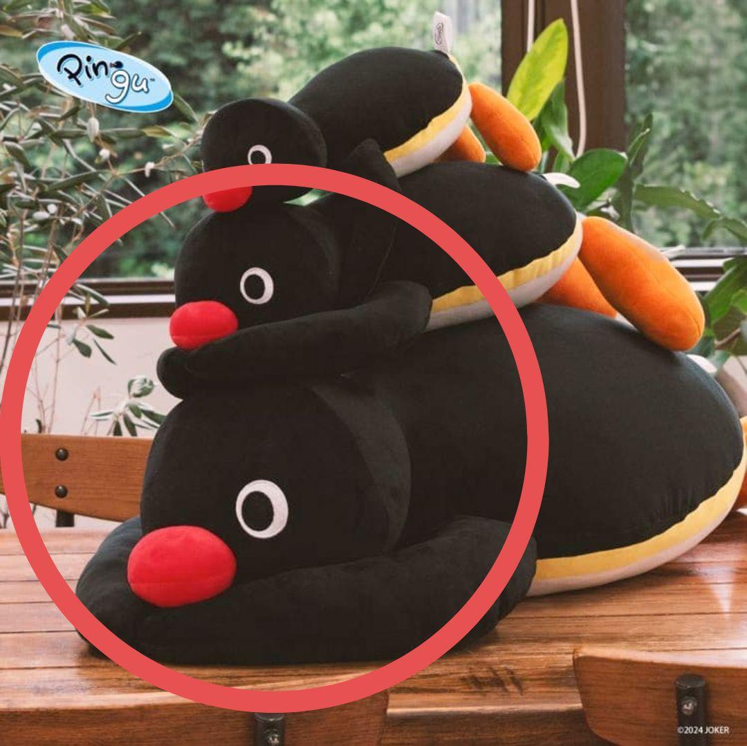 寝そべり ピングー ぬいぐるみくじ　1〜2等セット