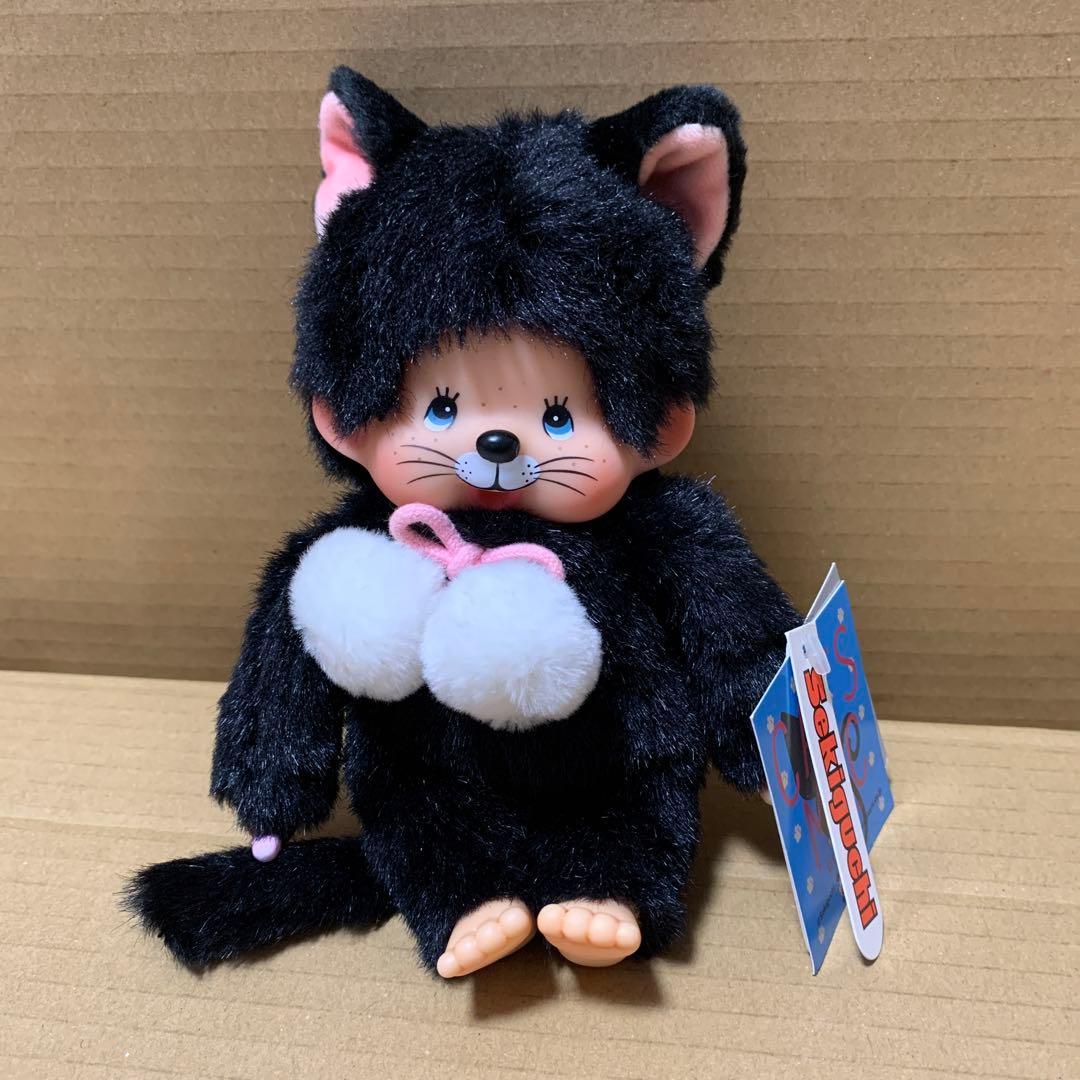 【希少】モンチッチ　cats 黒ネコ　S MONCHHICHI