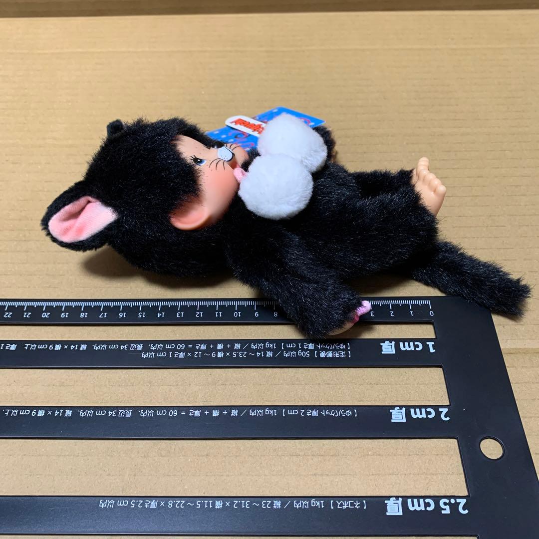 【希少】モンチッチ　cats 黒ネコ　S MONCHHICHI