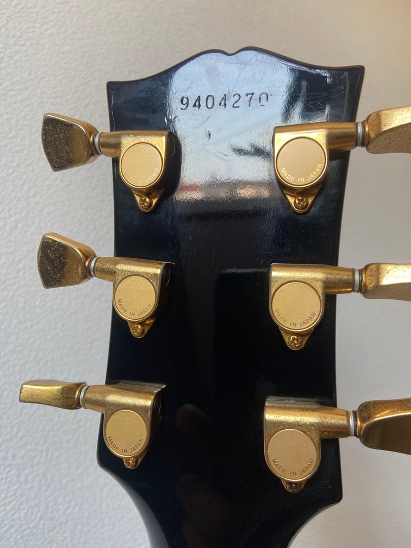 トーカイ　レスポールタイプ改 ブラック ソリッドボディ