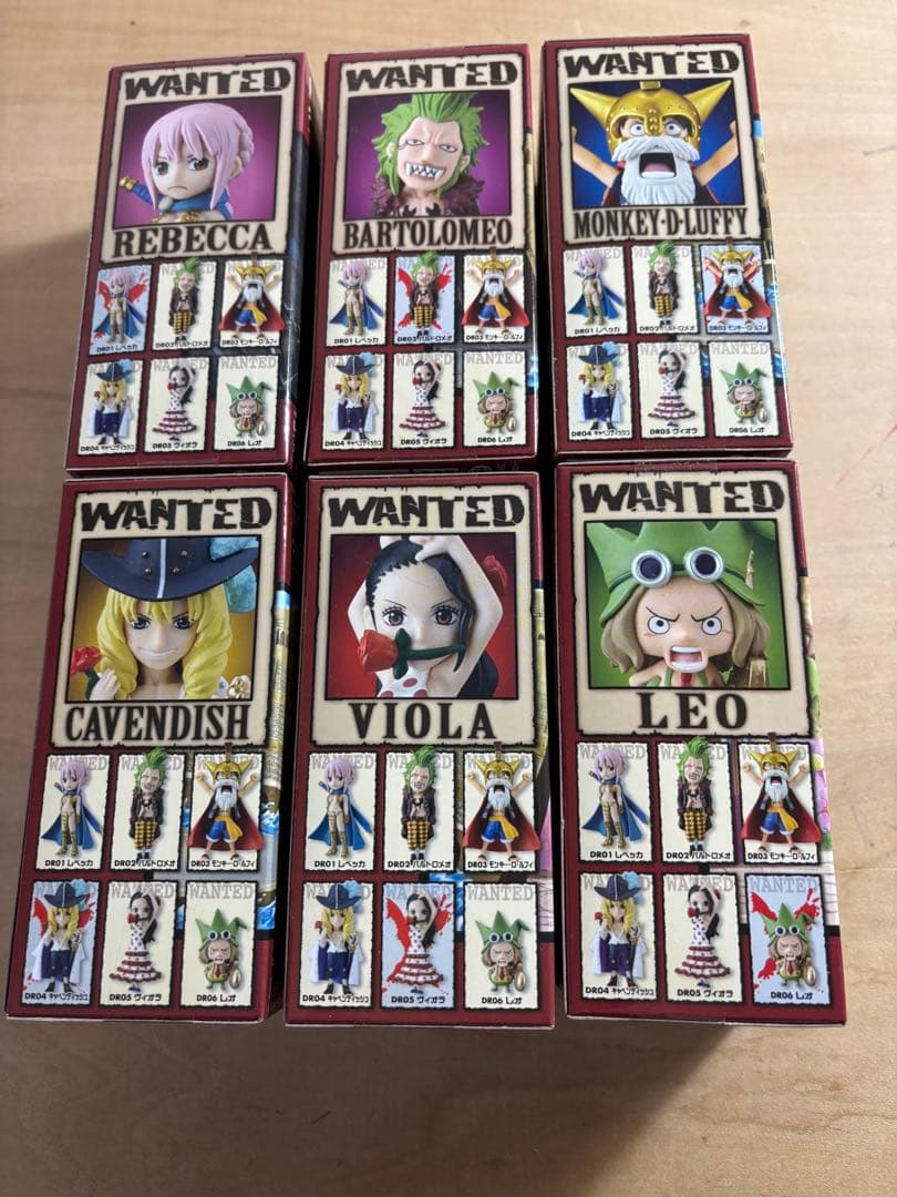 ワンピース ドレスローザ フィギュア 6体セット