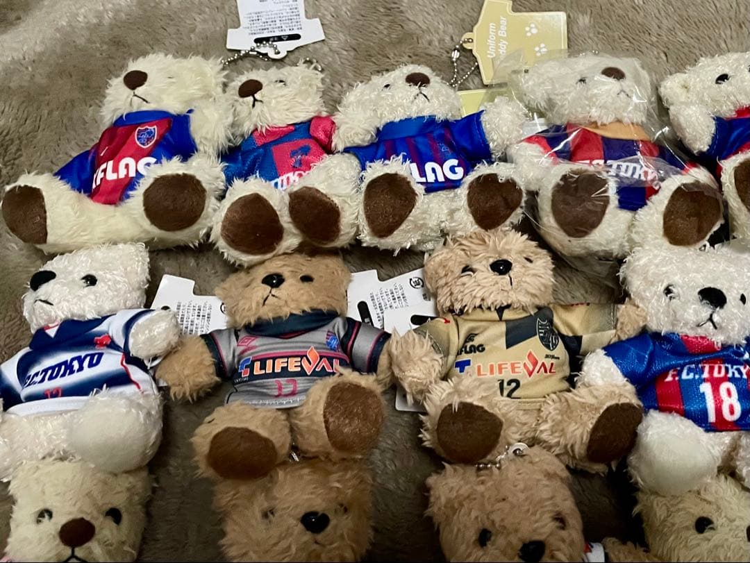 FC東京 ベアキーチェーン28個　まとめ売り